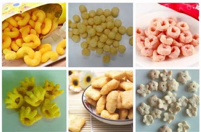 Linea di lavorazione alimentare per sfogliatine di mais croccanti