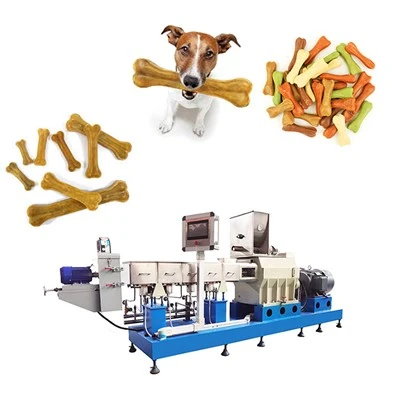 Linea di produzione di masticazione per cani che fa macchina