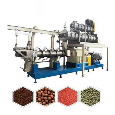 Linea di macchine per la produzione di mangime per pesci