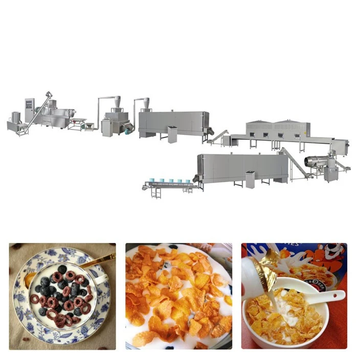 Steamed Corn Flakes Production Line